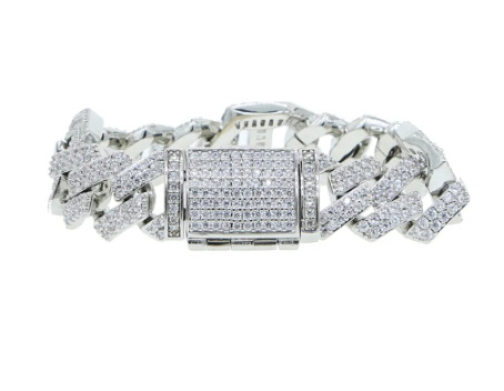 PAVED RECTANGLE BRACELET