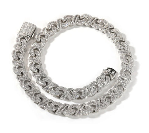 BAGUETTE CZ NECKLACE