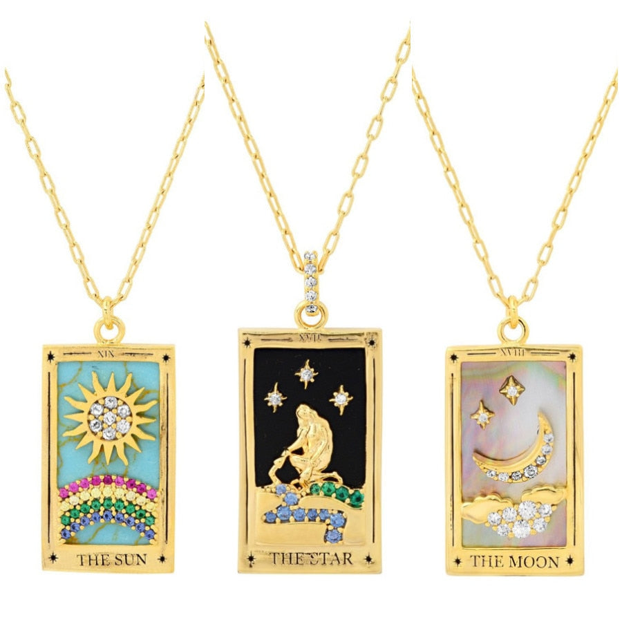 TAROT CARD NECKLACE