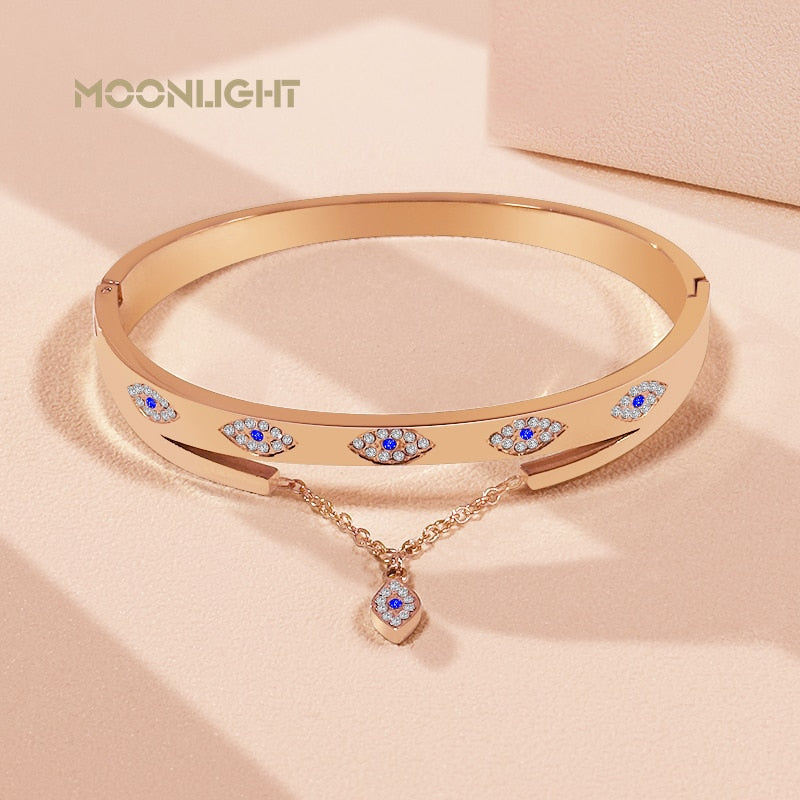MOONLIGHT EVIL EYE BRACELET