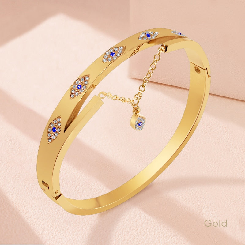 MOONLIGHT EVIL EYE BRACELET