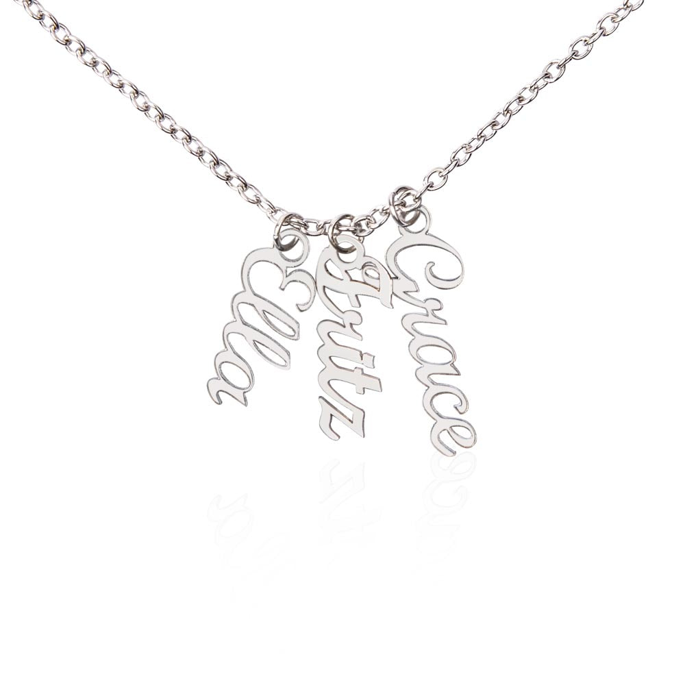 MULTI VERTICAL NAME NECKLACE