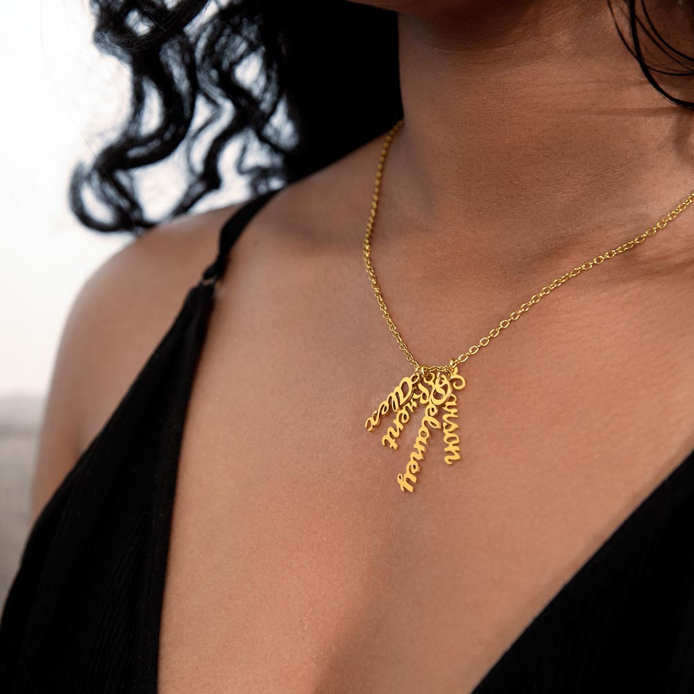 MULTI VERTICAL NAME NECKLACE