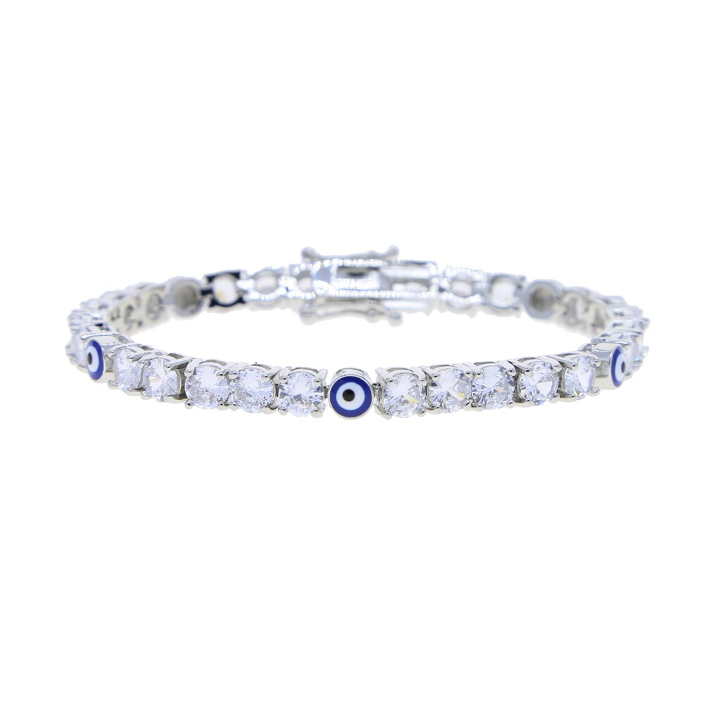 EVIL EYE TENNIS BRACELET