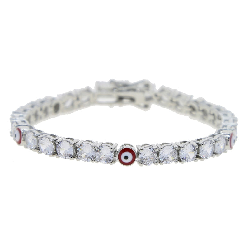 EVIL EYE TENNIS BRACELET
