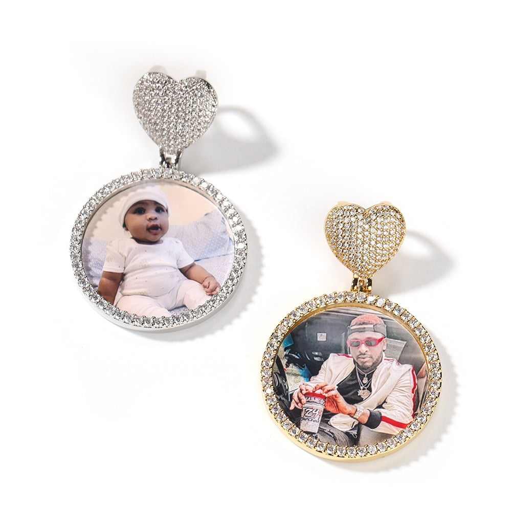 HEART PHOTO MEMORY NECKLACE