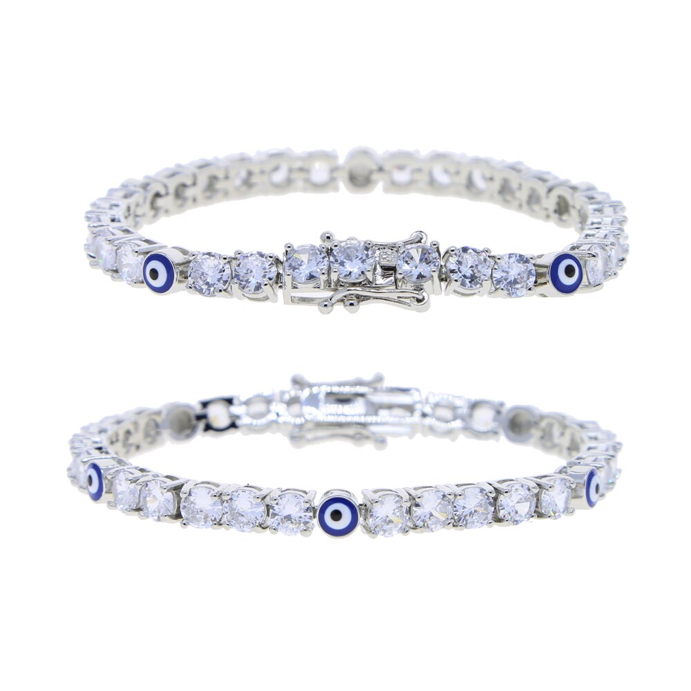 EVIL EYE TENNIS BRACELET
