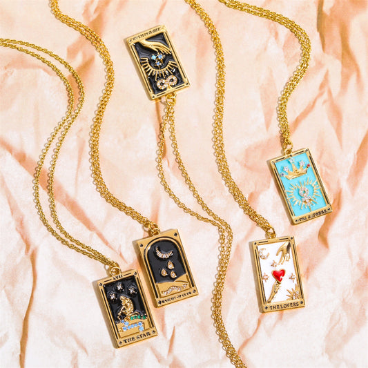 TAROT CARD NECKLACE